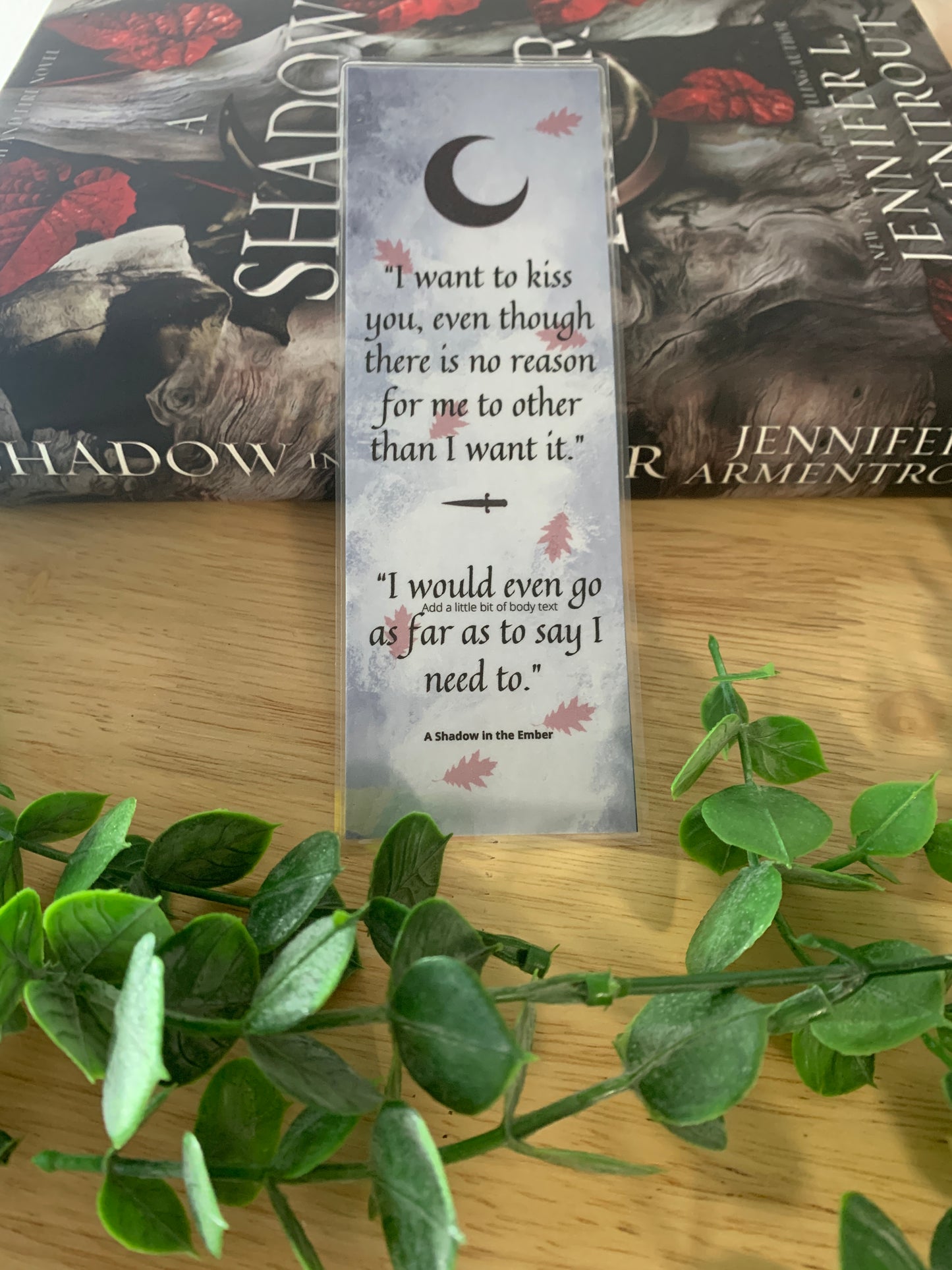 A Shadow in the Ember Bookmarks
