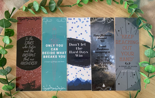 ACOTAR Bookmarks First Collection
