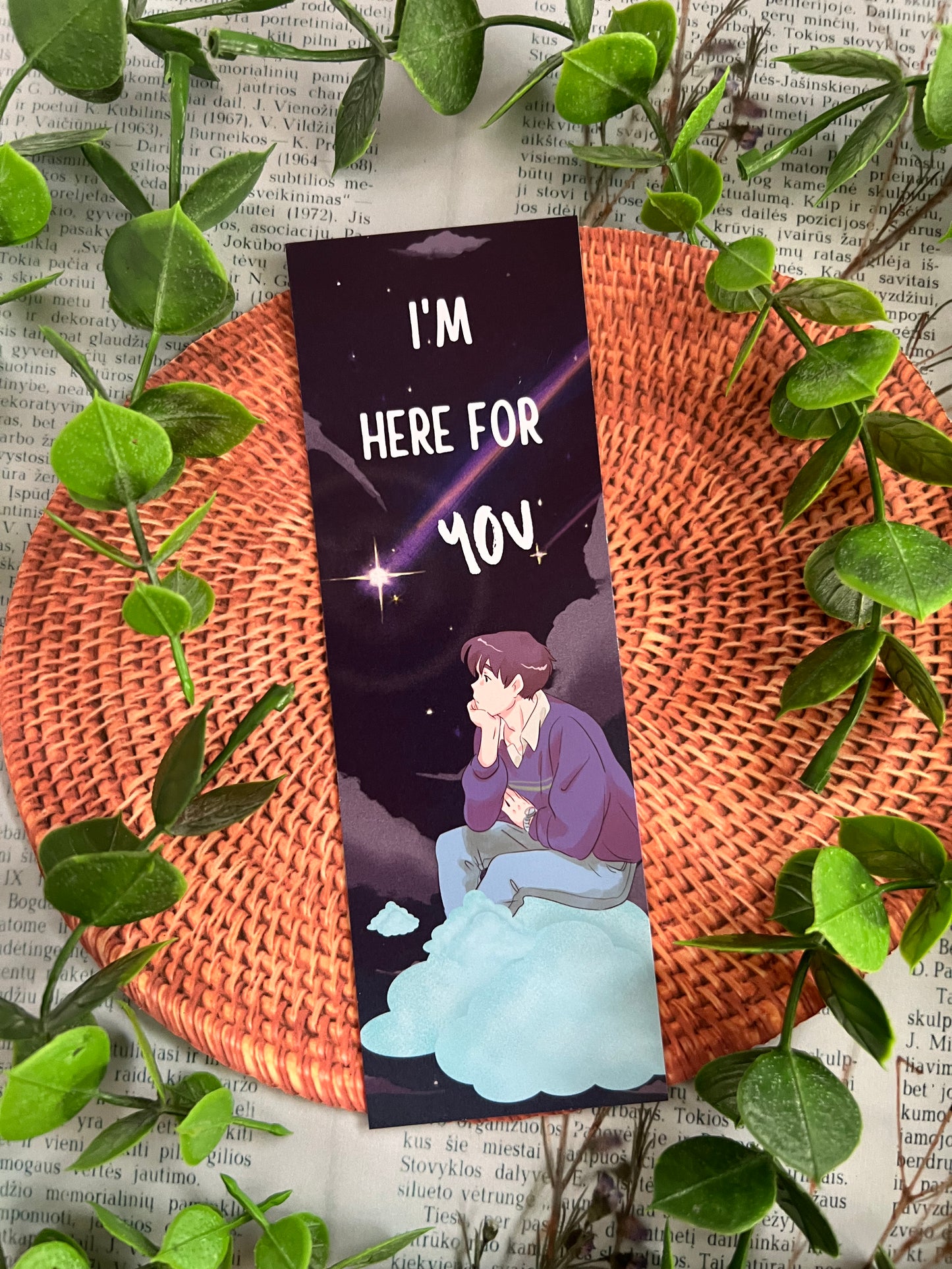 Anime Inspired Bookmark