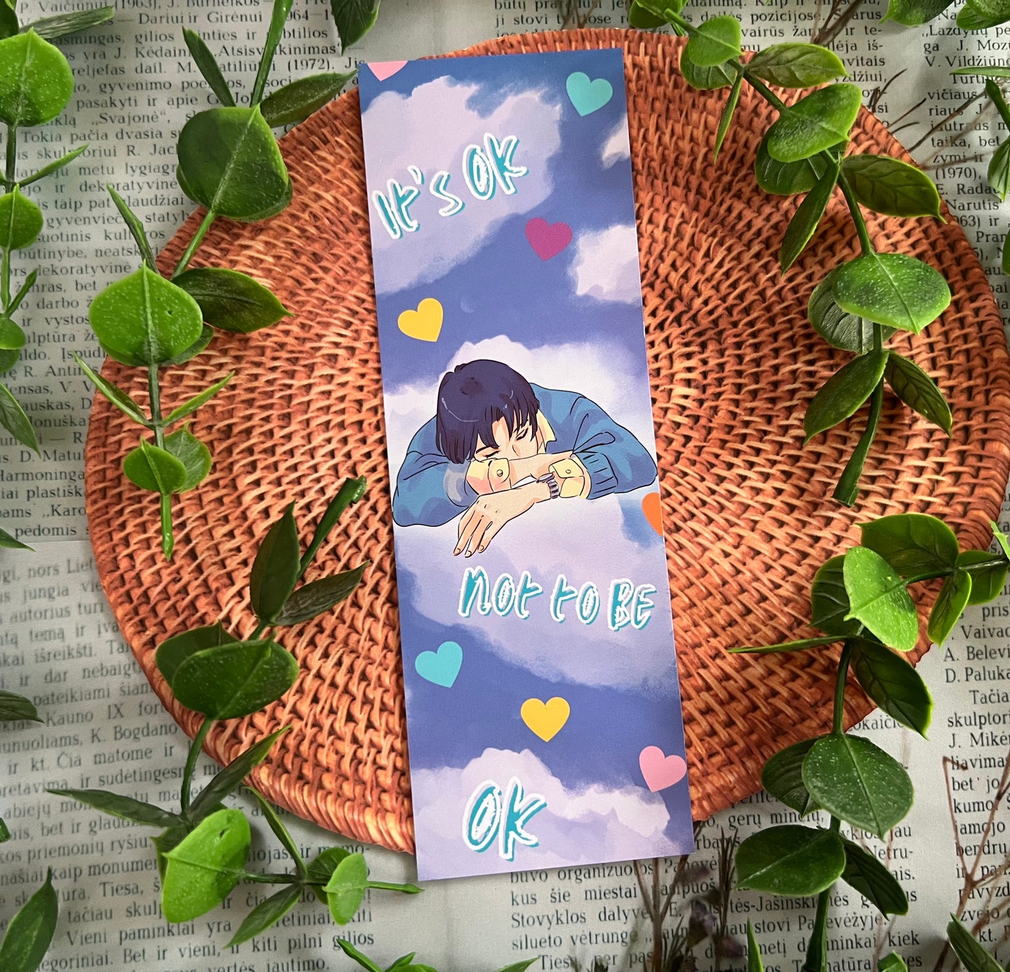 Anime Inspired Bookmark