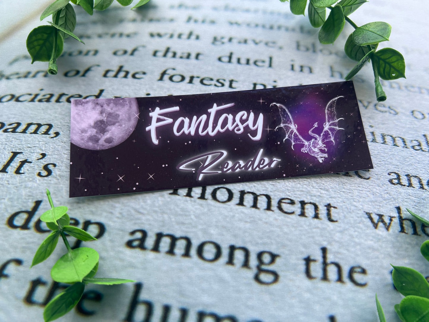 Fantasy Reader Bookmark