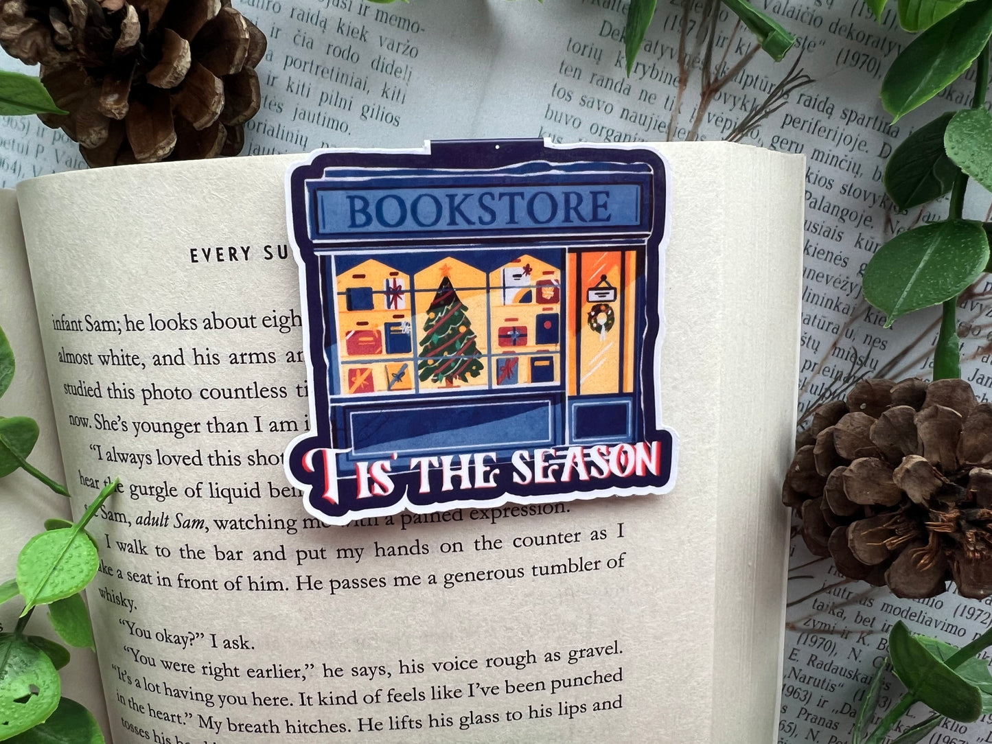 Tis’ the Season Magnetic Bookmark