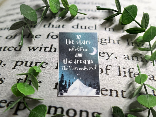 To The Stars ACOTAR Sticker