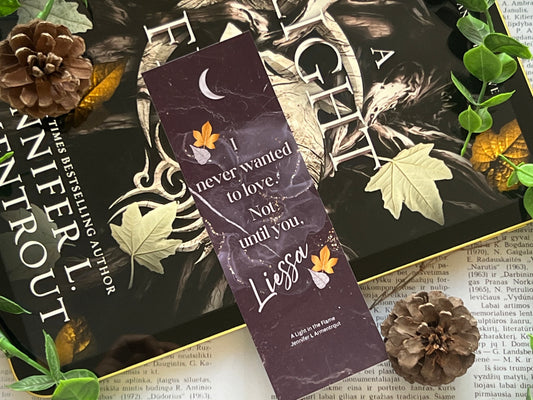 A Light in the Flame Bookmark