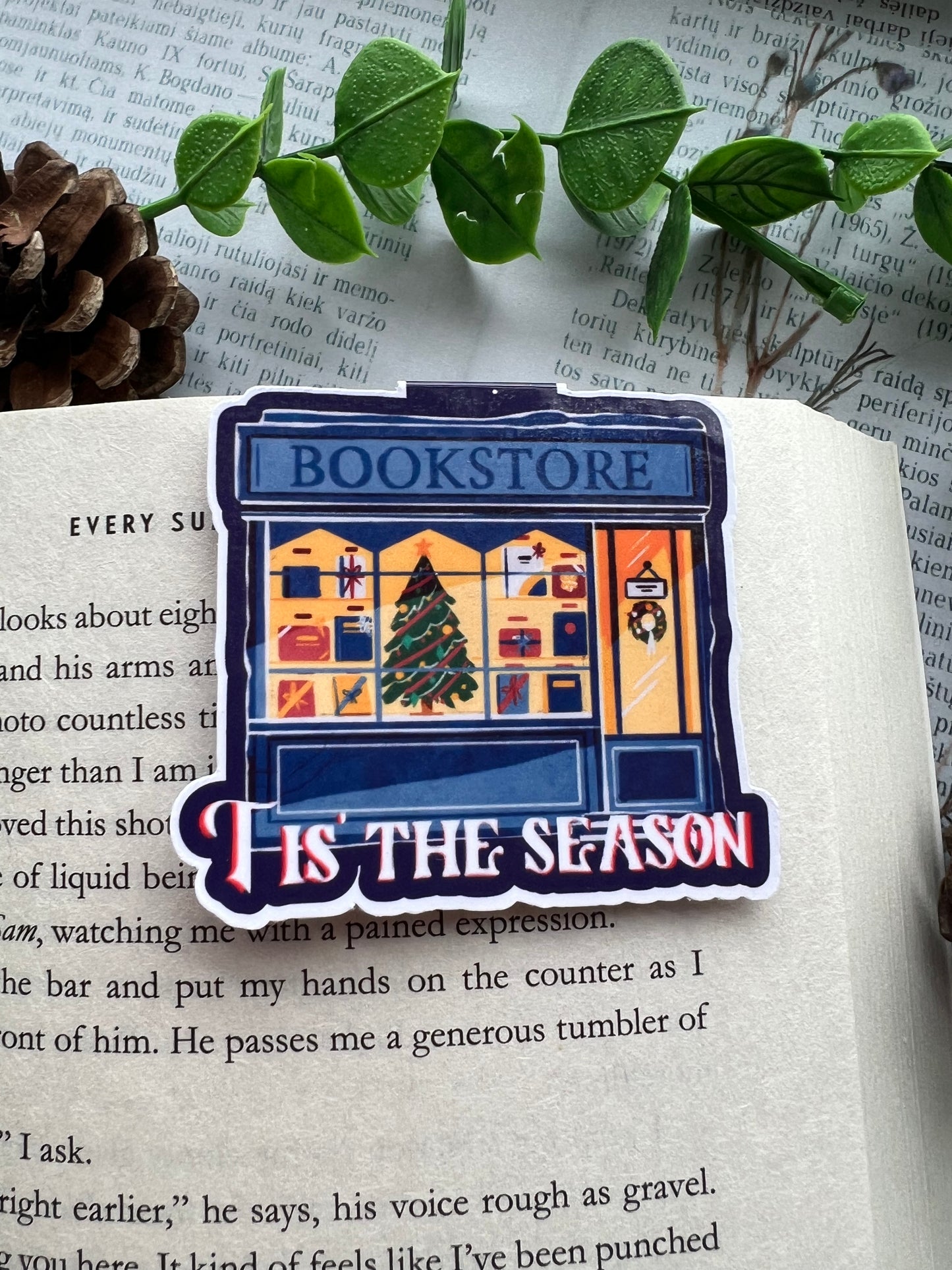 Tis’ the Season Magnetic Bookmark