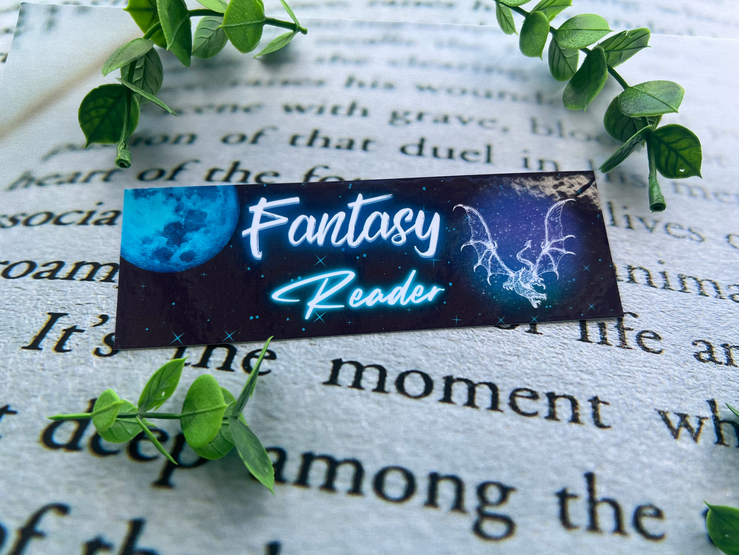 Fantasy Reader Bookmark