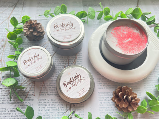 Bookishly Fabulous Wickless Candles