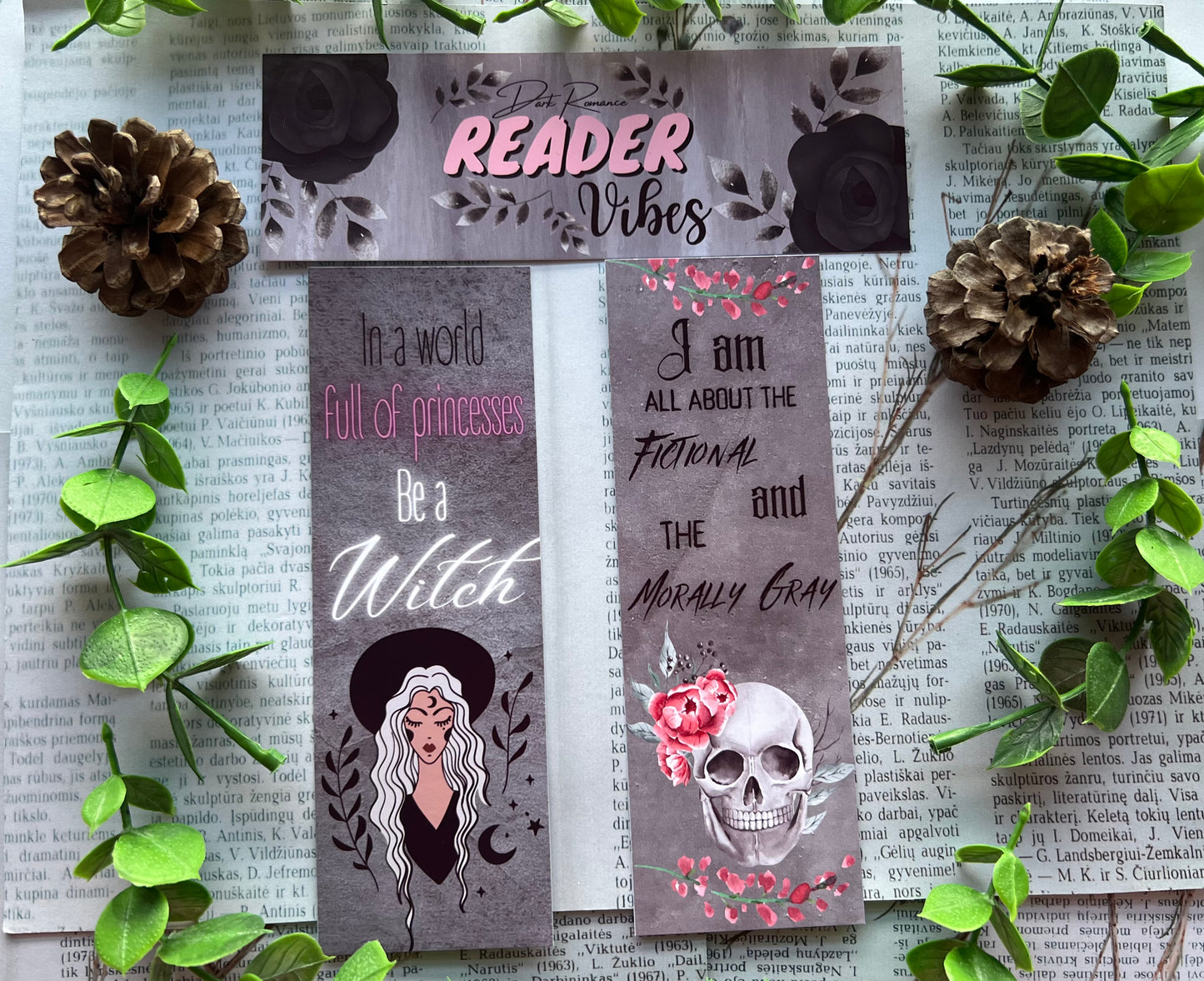 October 2022 Monthly Bookmark Club Theme: Like Gray