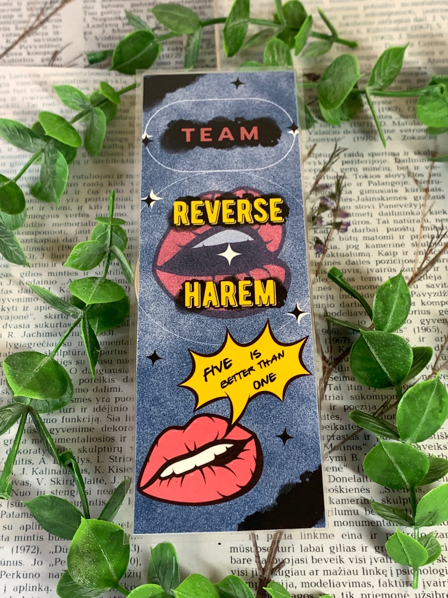 Team Reverse Harem Bookmark