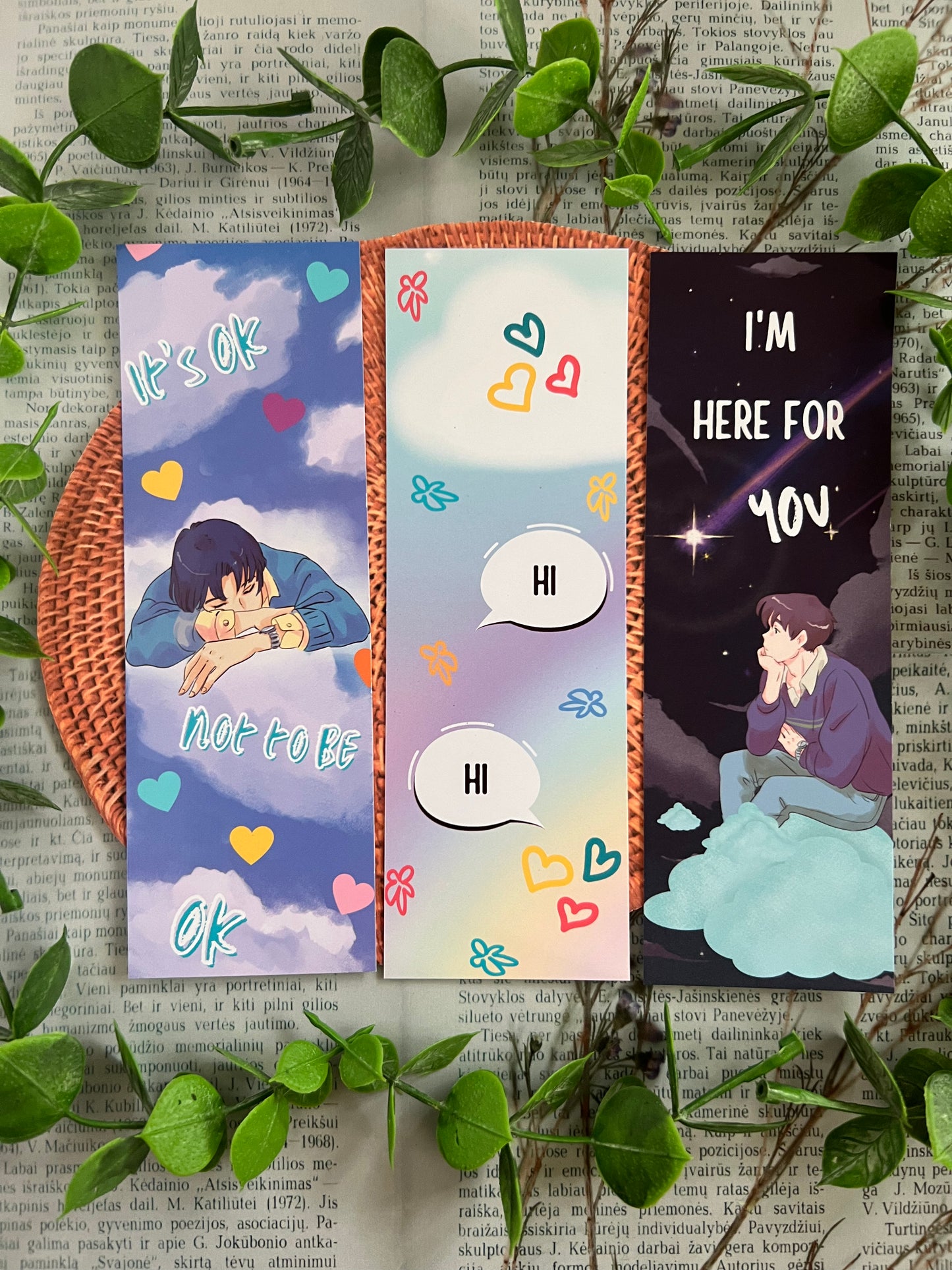 Anime Inspired Bookmark