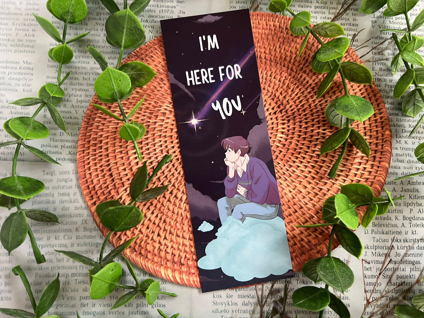 Anime Inspired Bookmark