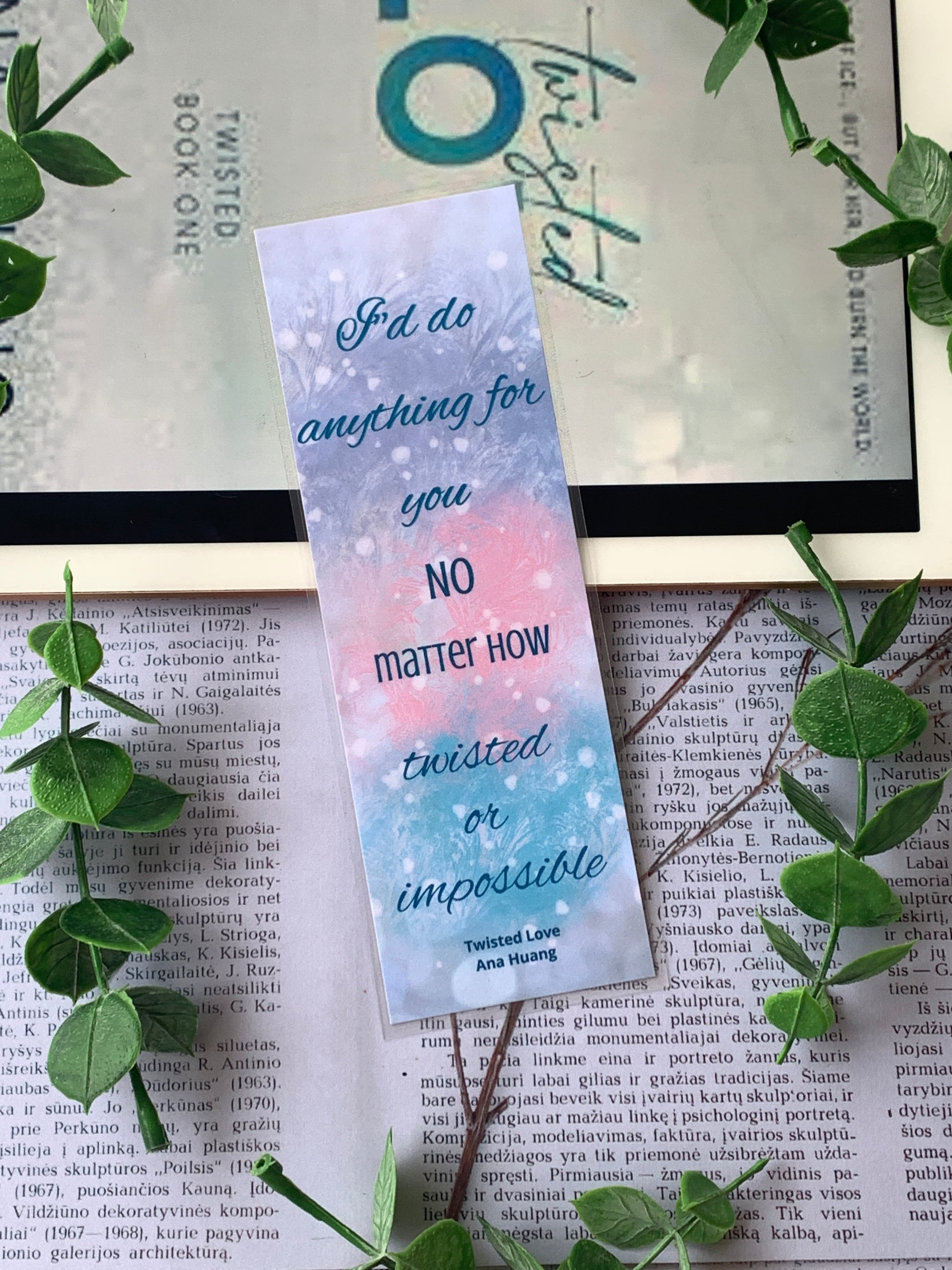Twisted Love Bookmark 