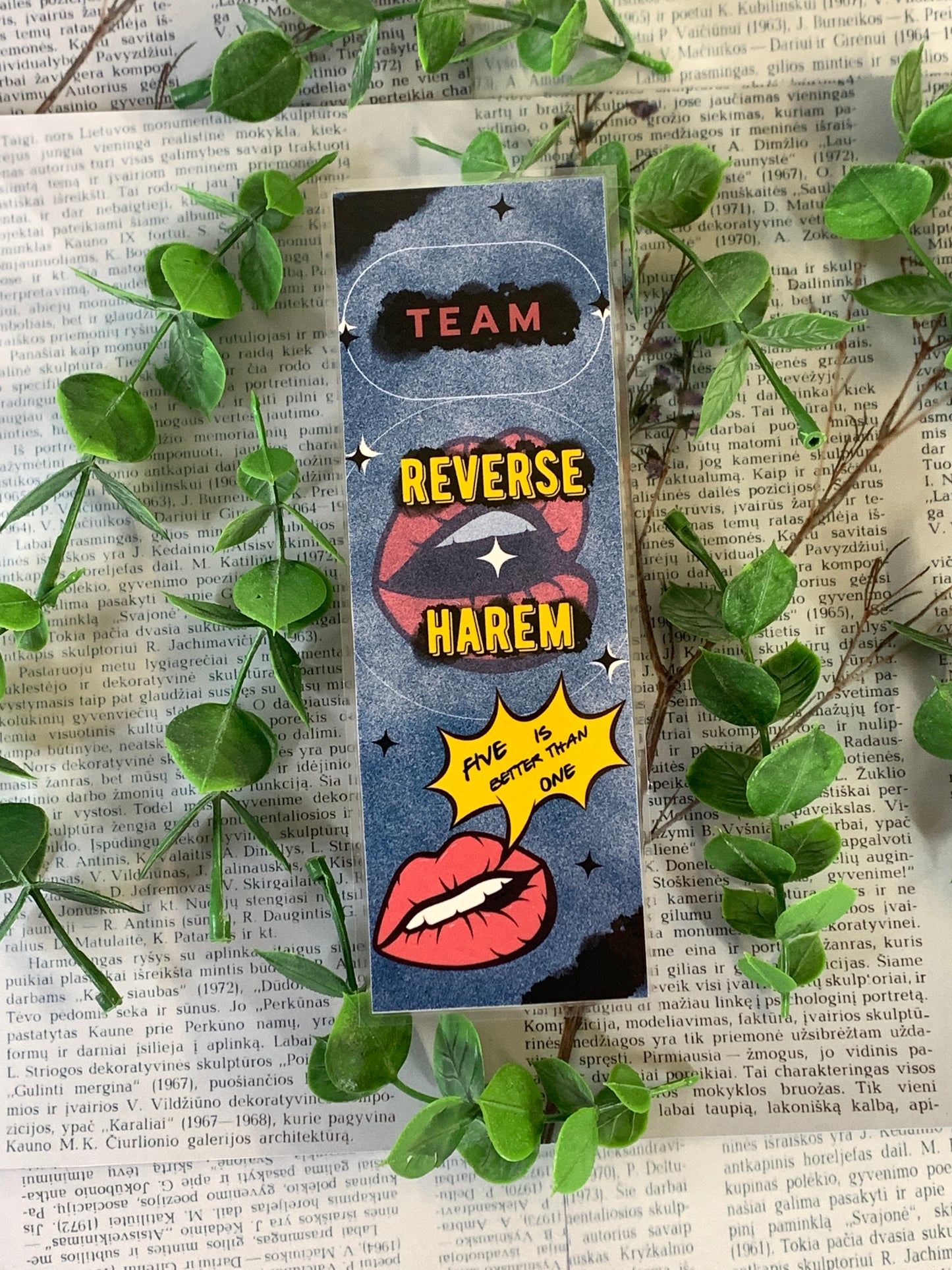 Team Reverse Harem Bookmark