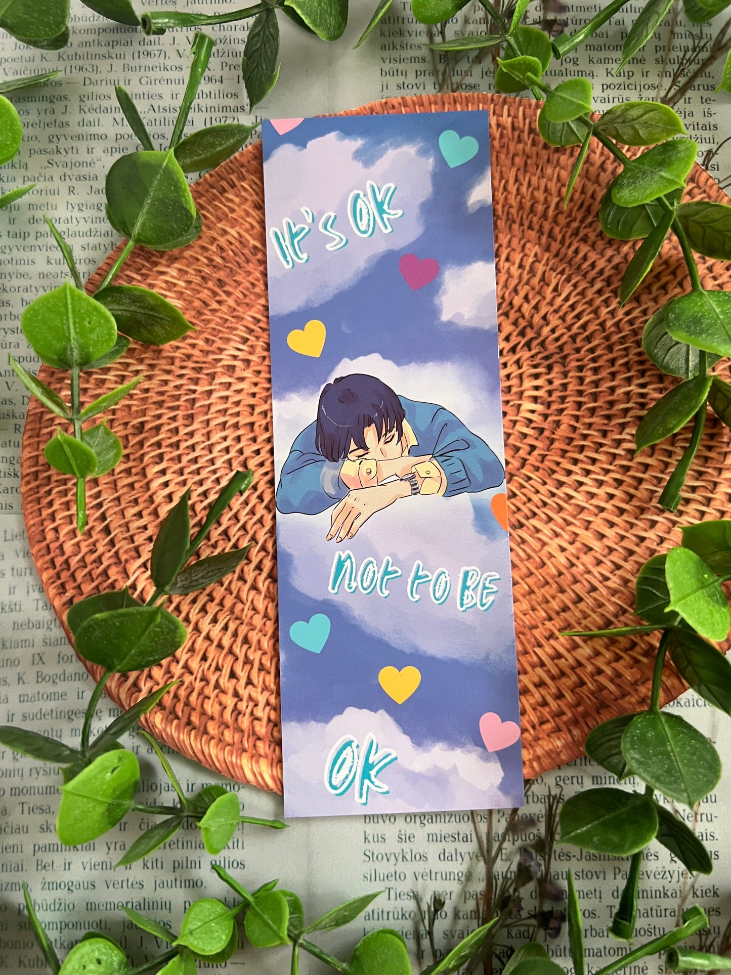 Anime Inspired Bookmark